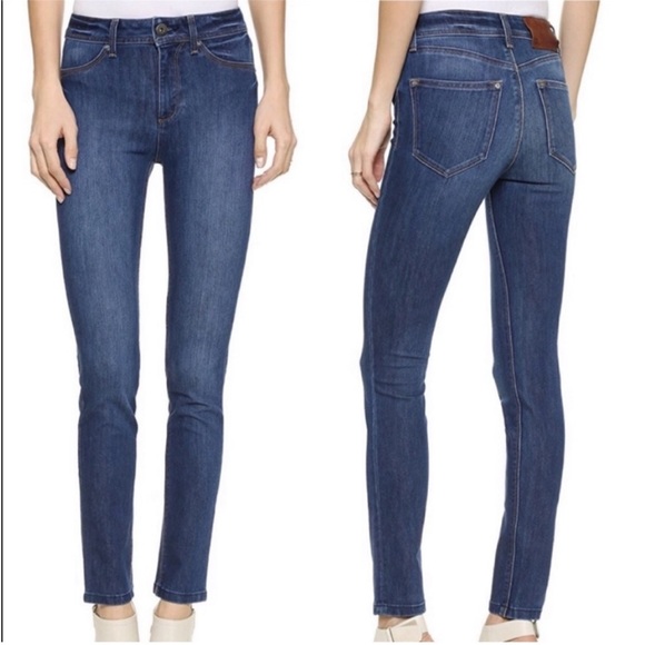 DL1961 Denim - DL1961 Premium Denim Nina Super High Rise Skinny Jeans Dark Wash Size 26